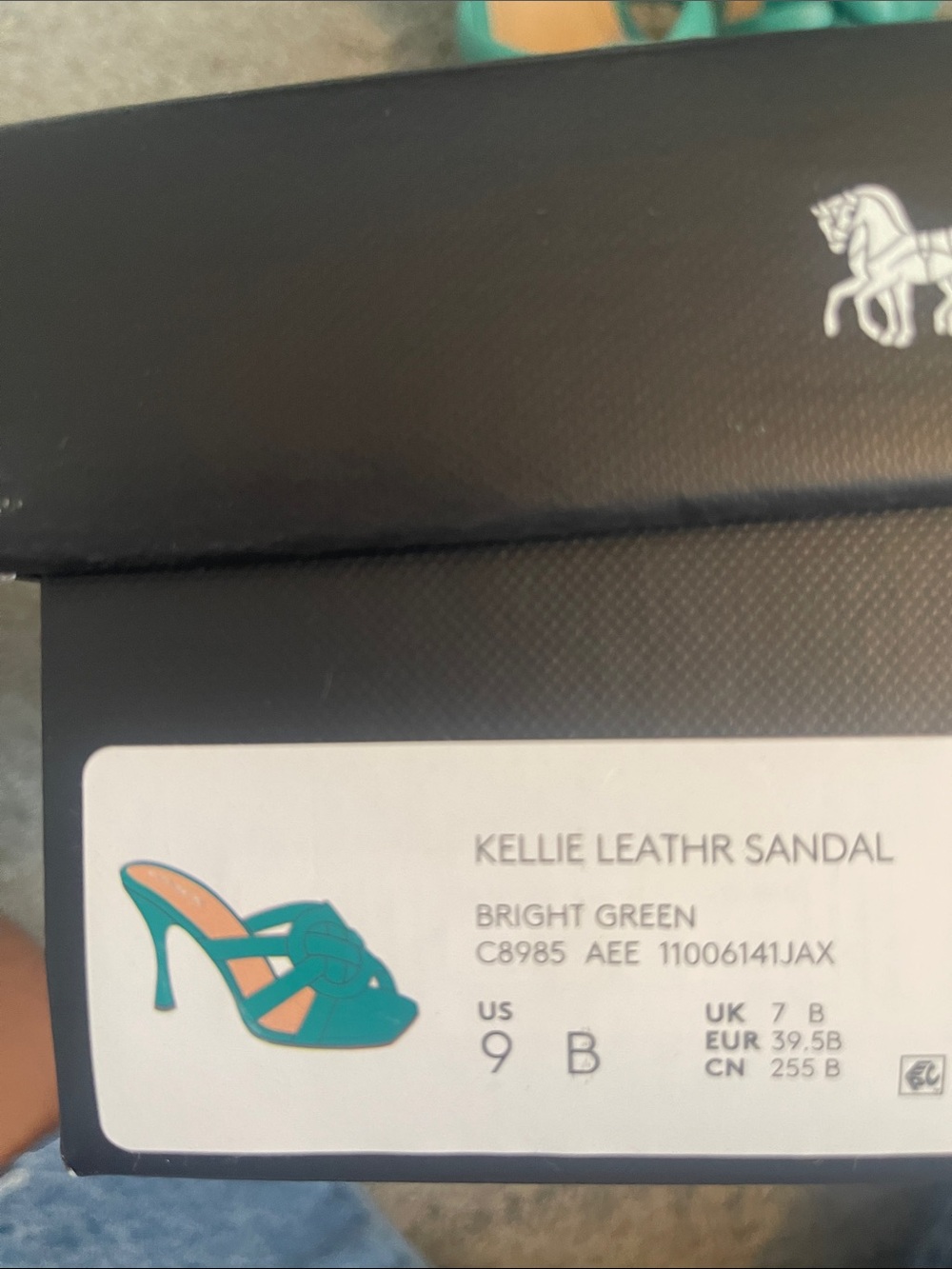 Coach Kellie Leather Sandal - Picture 6 of 8